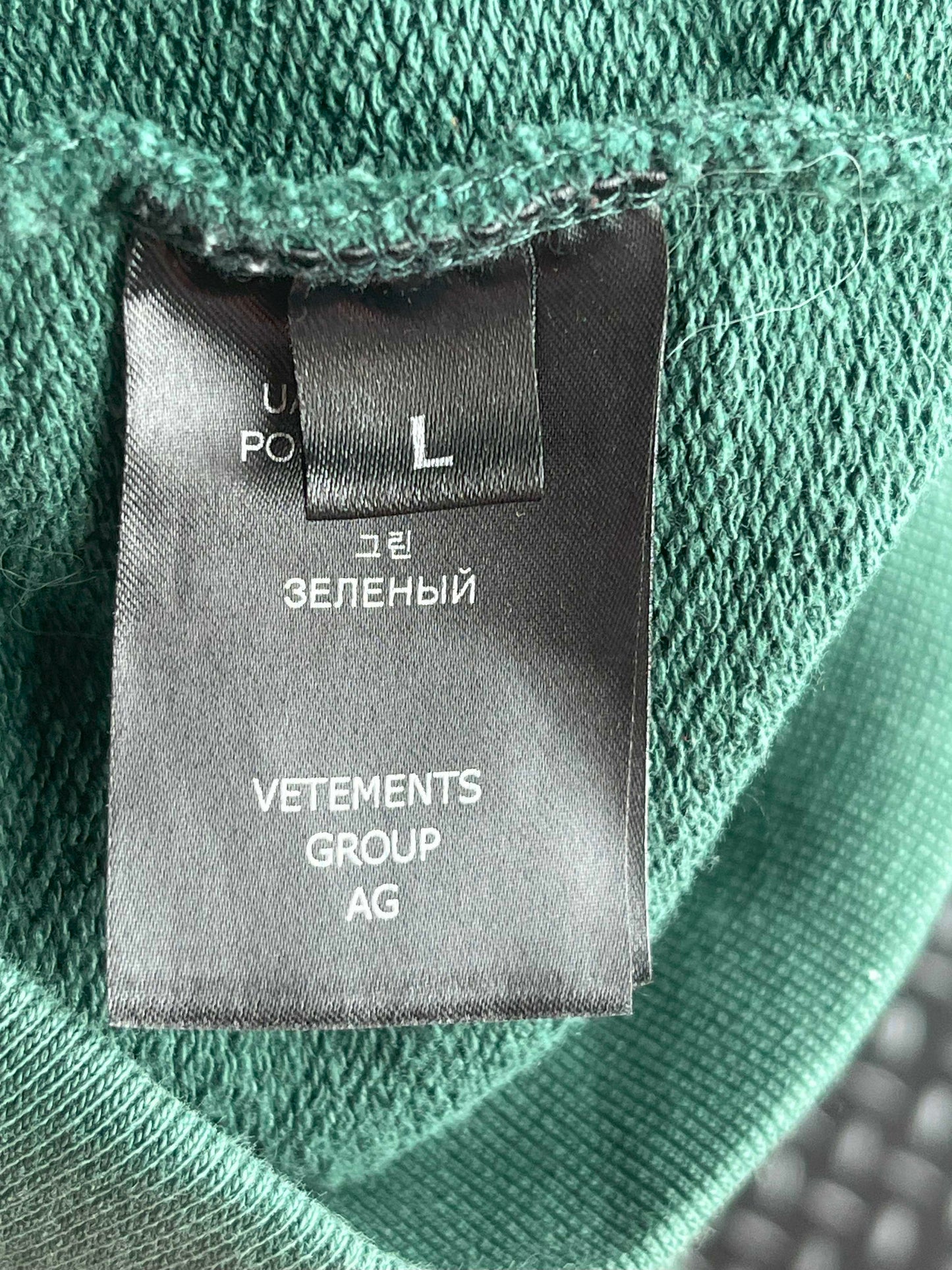 Vetements Polizei Sweatshirt