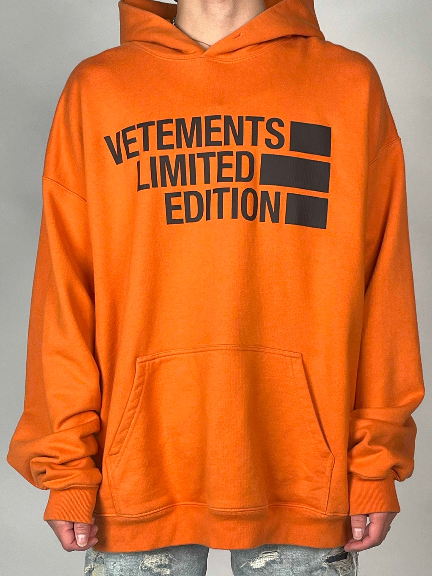 Vetements Limited Edition Logo Hoodie