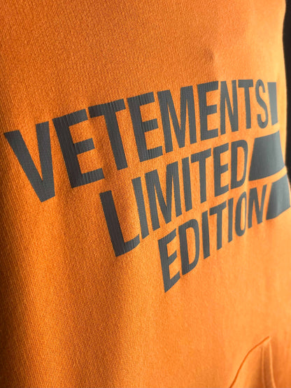 Vetements Limited Edition Logo Hoodie