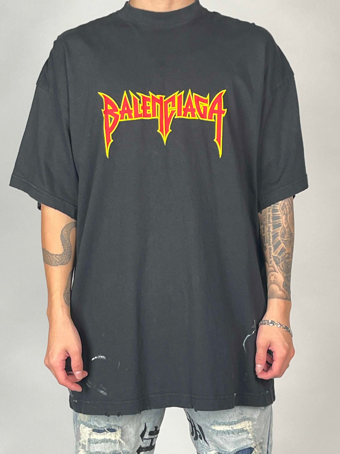 Balenciaga Metal Logo S/S Tee