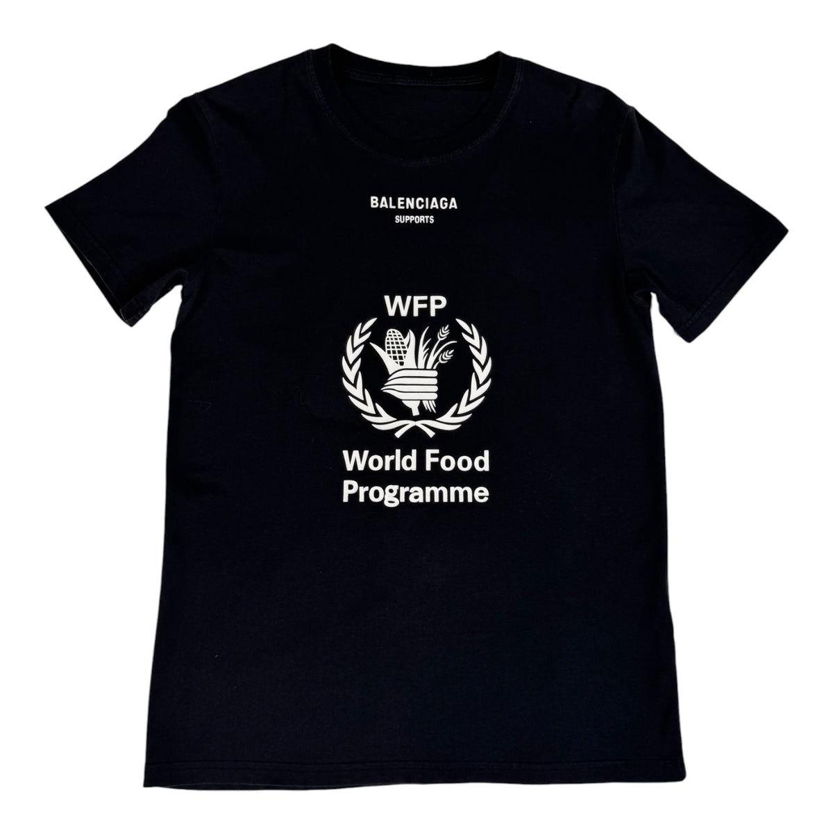 Balenciaga Wfp S/S Tee Black