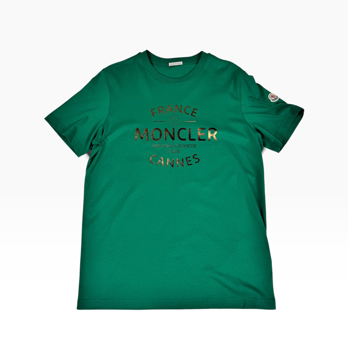 Moncler France S/S Tee Green