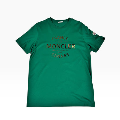 Moncler France S/S Tee Green