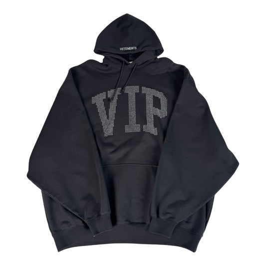 Vetements VIP Hoodie Black