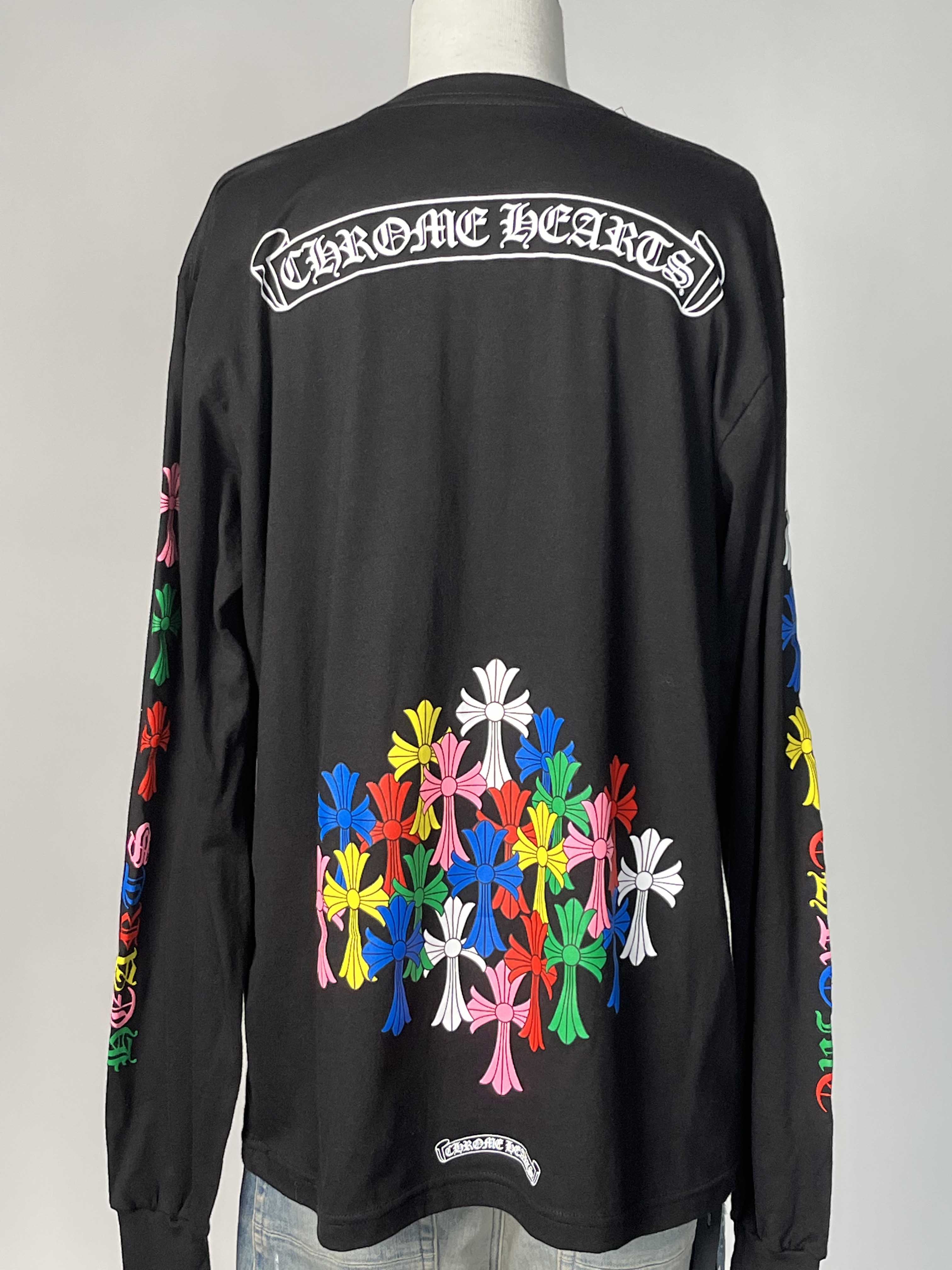 Chrome Hearts MLT CEM CROSS L/S TEE