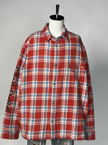 Chrome Hearts Work'n Check L/S Shirts Jacket