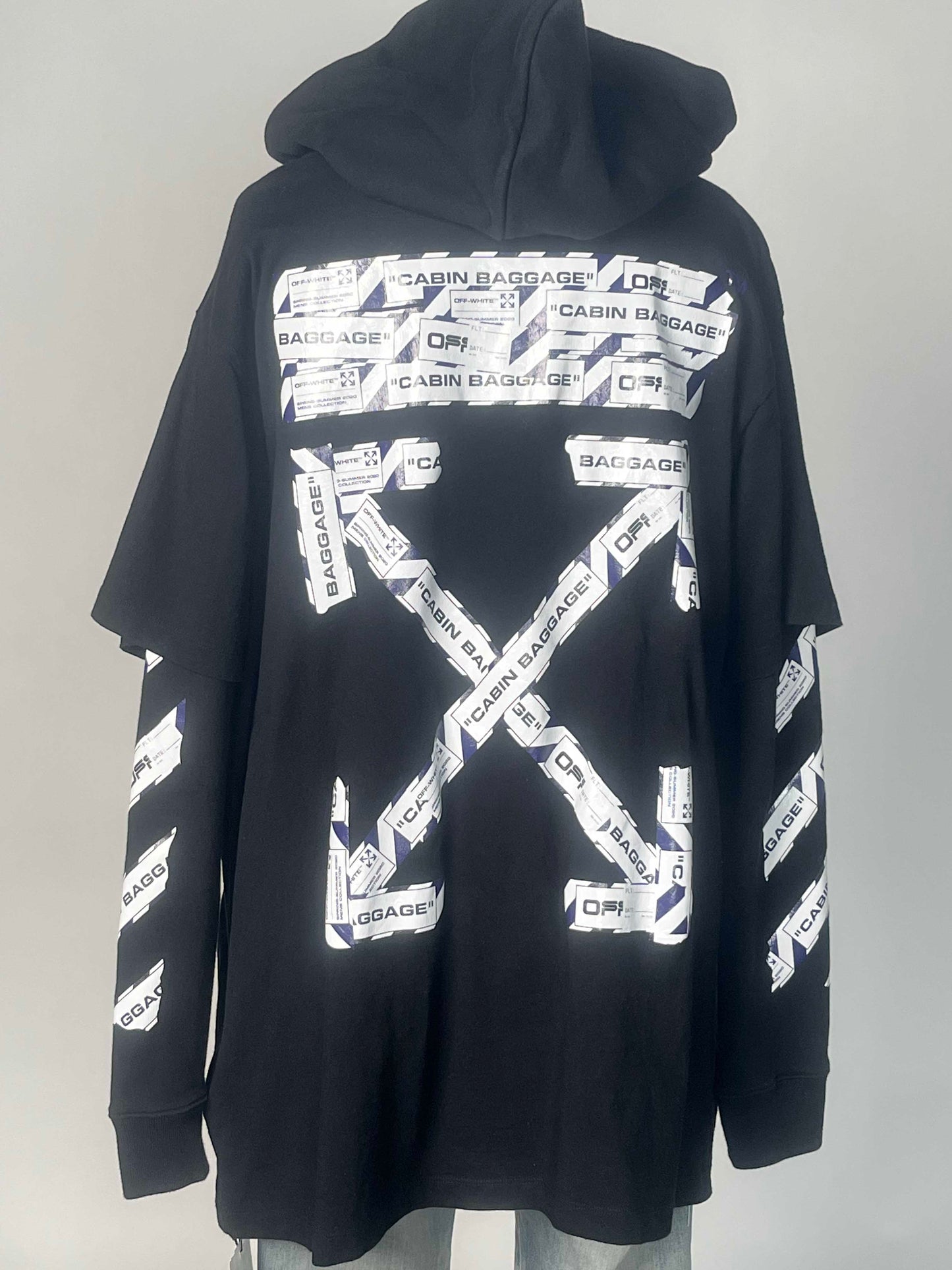 Off-White Airport Tape Double Tee