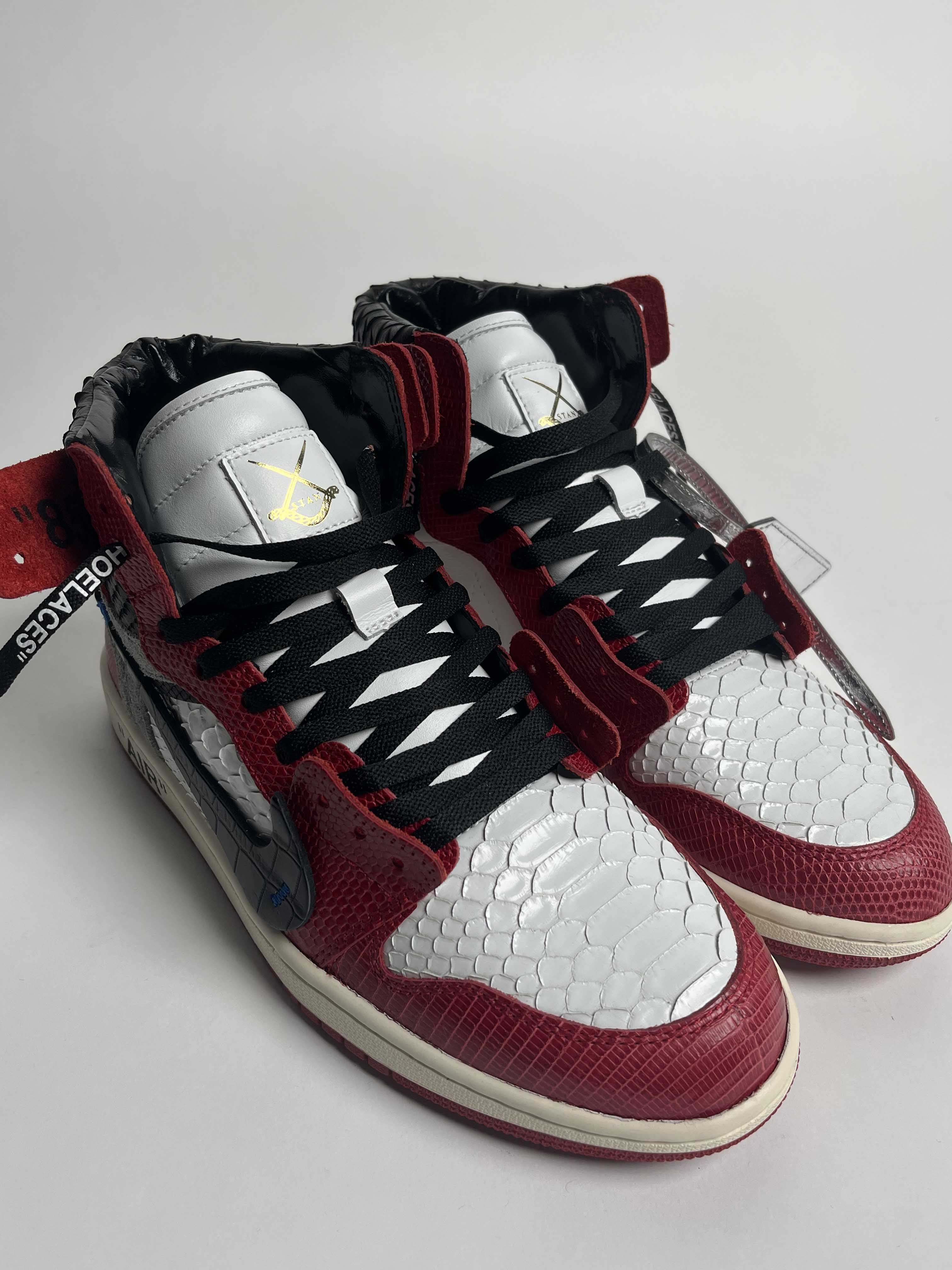 Stan × Nike Air Jordan 1 The Ten Chicago Python Lux – ANSHAR