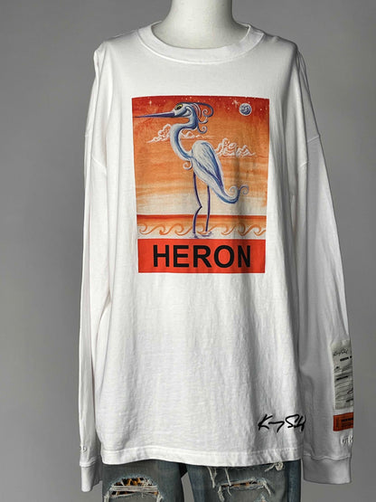 Heron Preston KS Heron S/S Tee L White