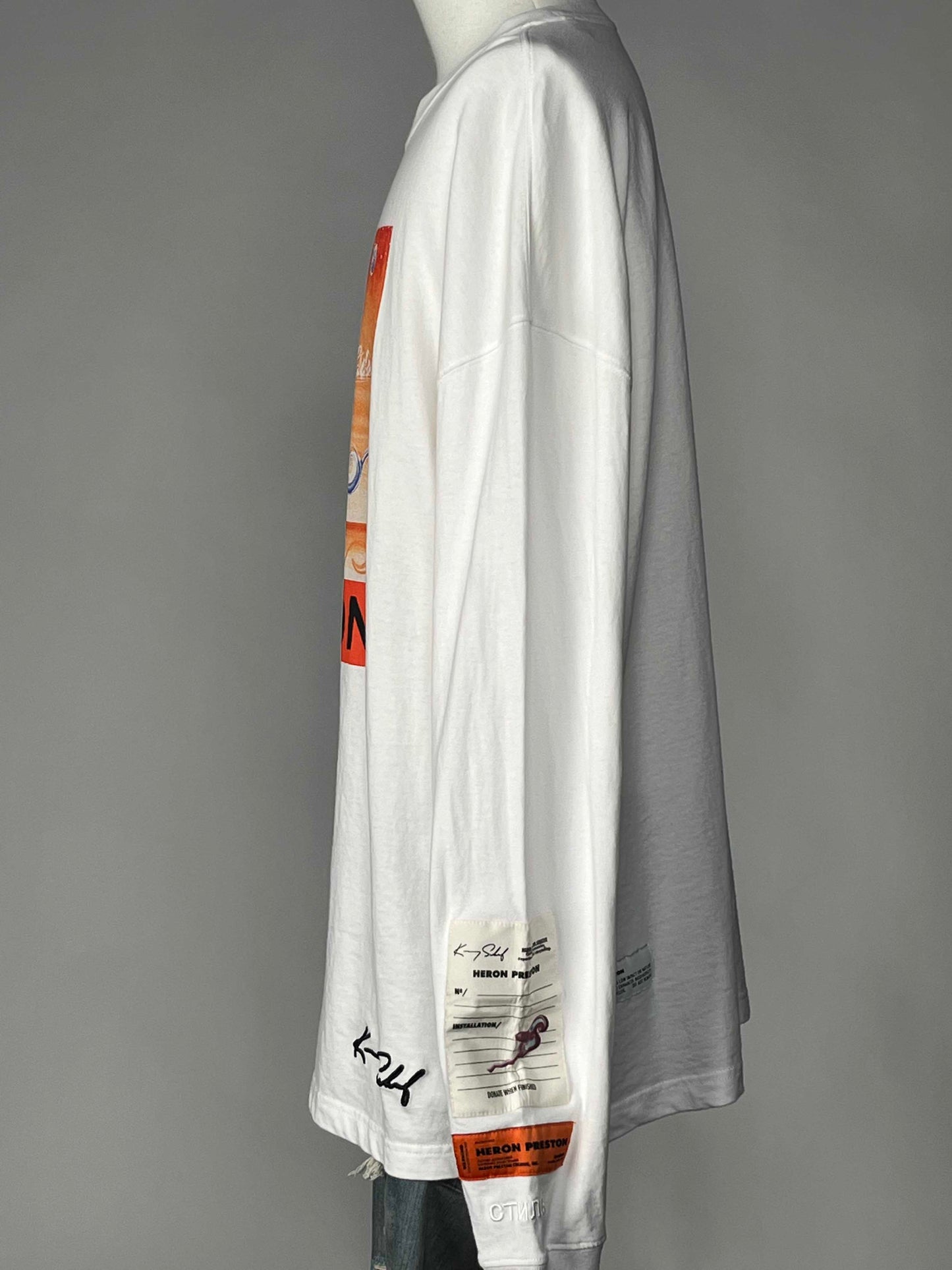 Heron Preston KS Heron S/S Tee L White