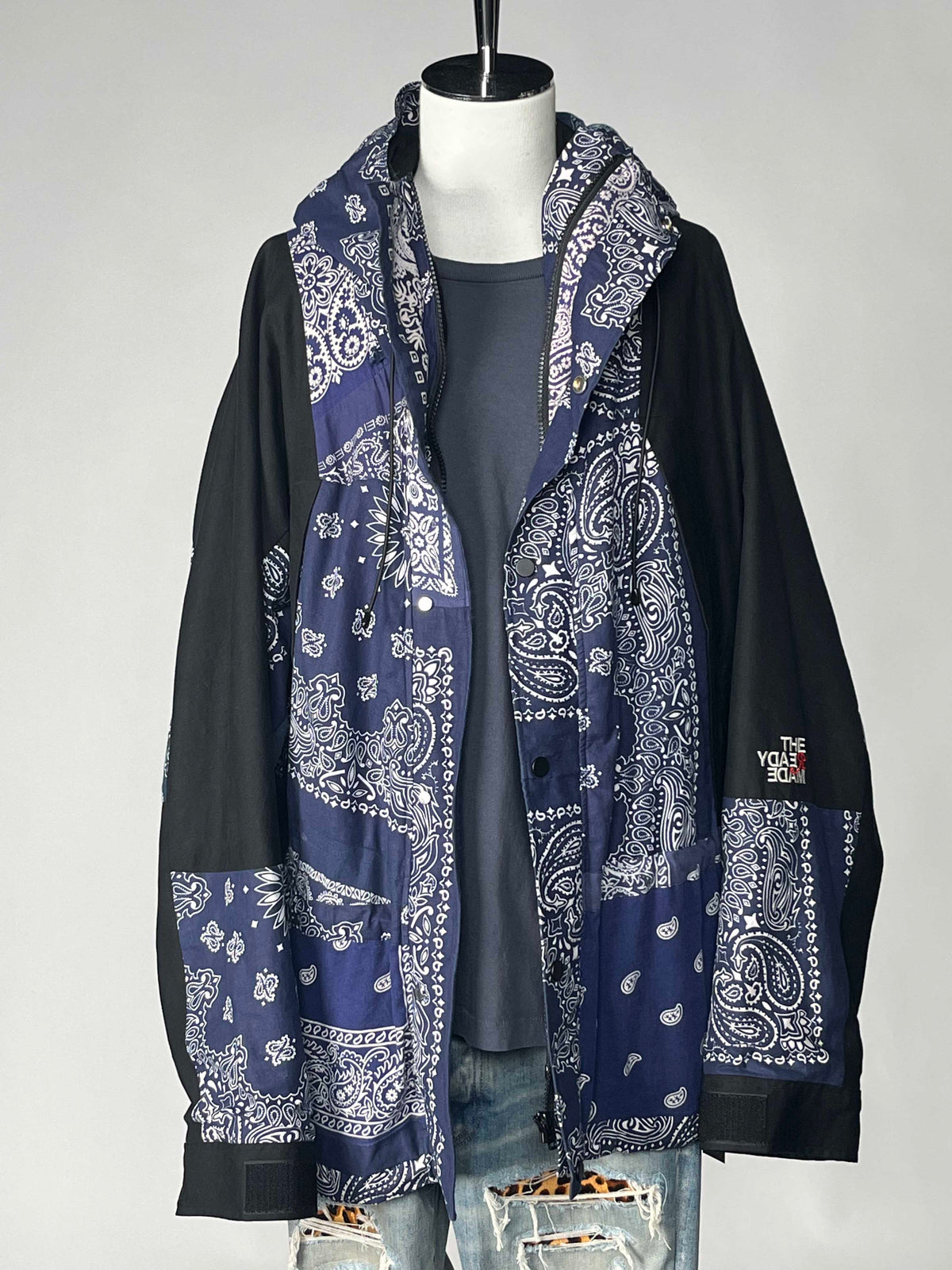 READYMADE Bandana Mountain Parka Navy – ANSHAR