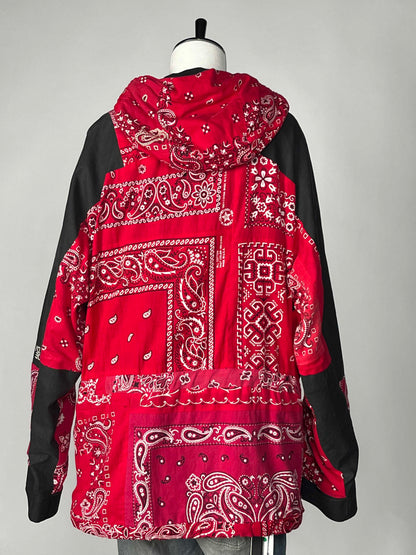 READYMADE Bandana Mountain Parka Red